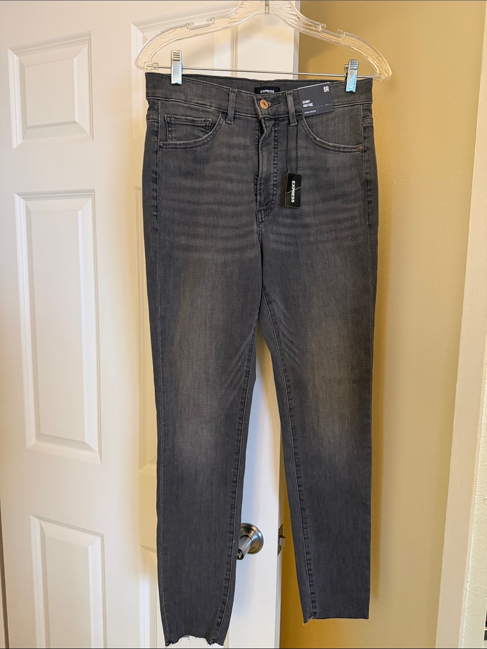 Express High Rise Skinny Jeans